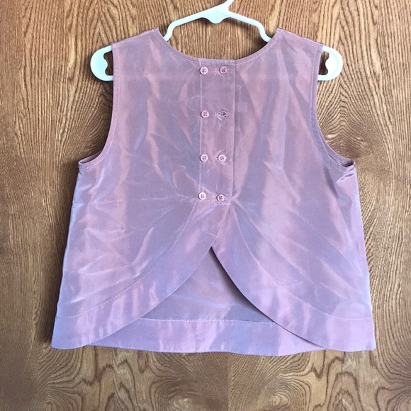 Caramel London Iridescent Girls Crop Top NWOT - Picture 2 of 5